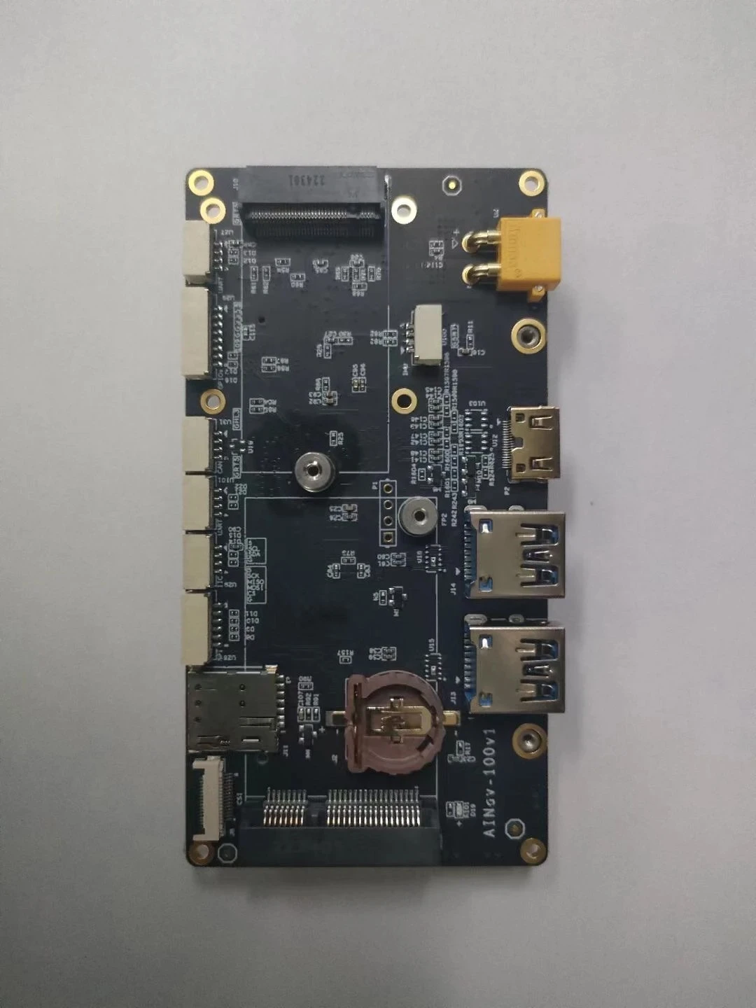 Edge Computing Carrier Board Mini PCI‑E M.2 SSD USB3.0 CSI Embedded Expansion Base Board