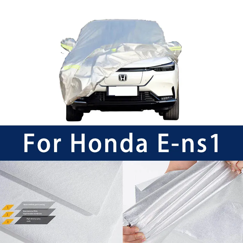 

Full car hood dust-proof outdoor indoor UV protection sun protection and scratch resistance For Honda E-ns1 Car Umbrella