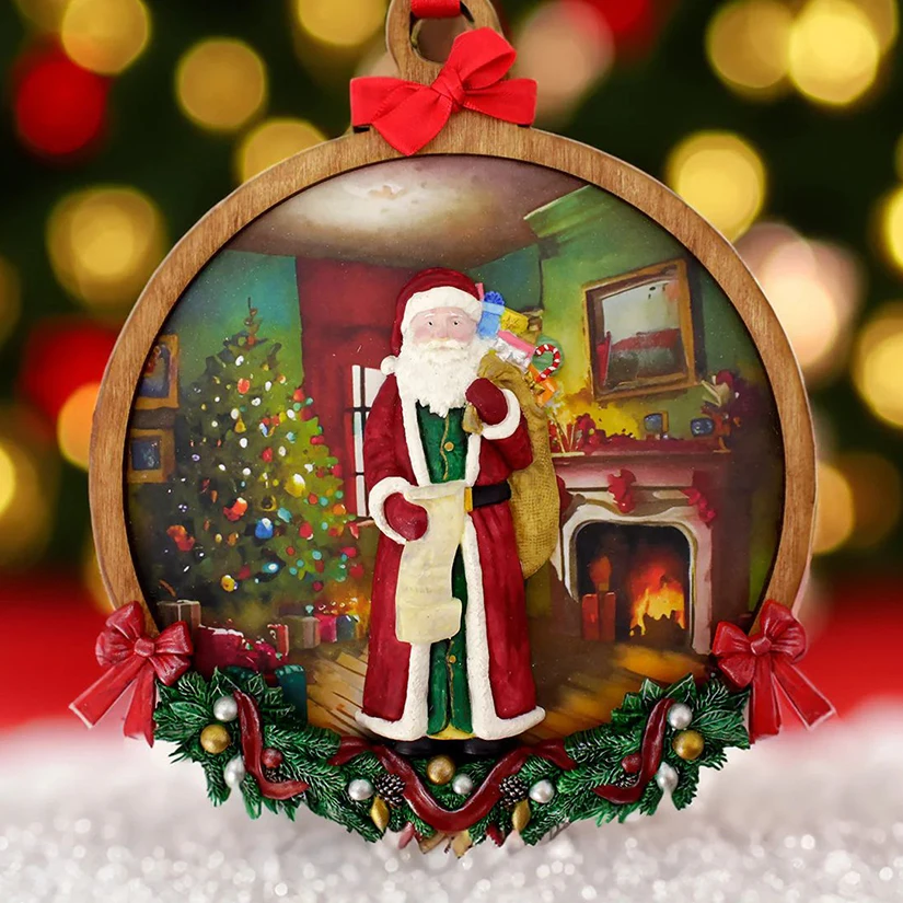 Christmas Santa Claus Silicone Mold Sugarcraft Chocolate Cupcake Baking Fondant Cake Decorating Tools