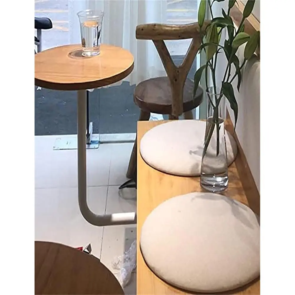 ホームオフィス、カフェ、キッチン用の壁掛けワークテーブル - ゴールドウッド、17.7x15.8