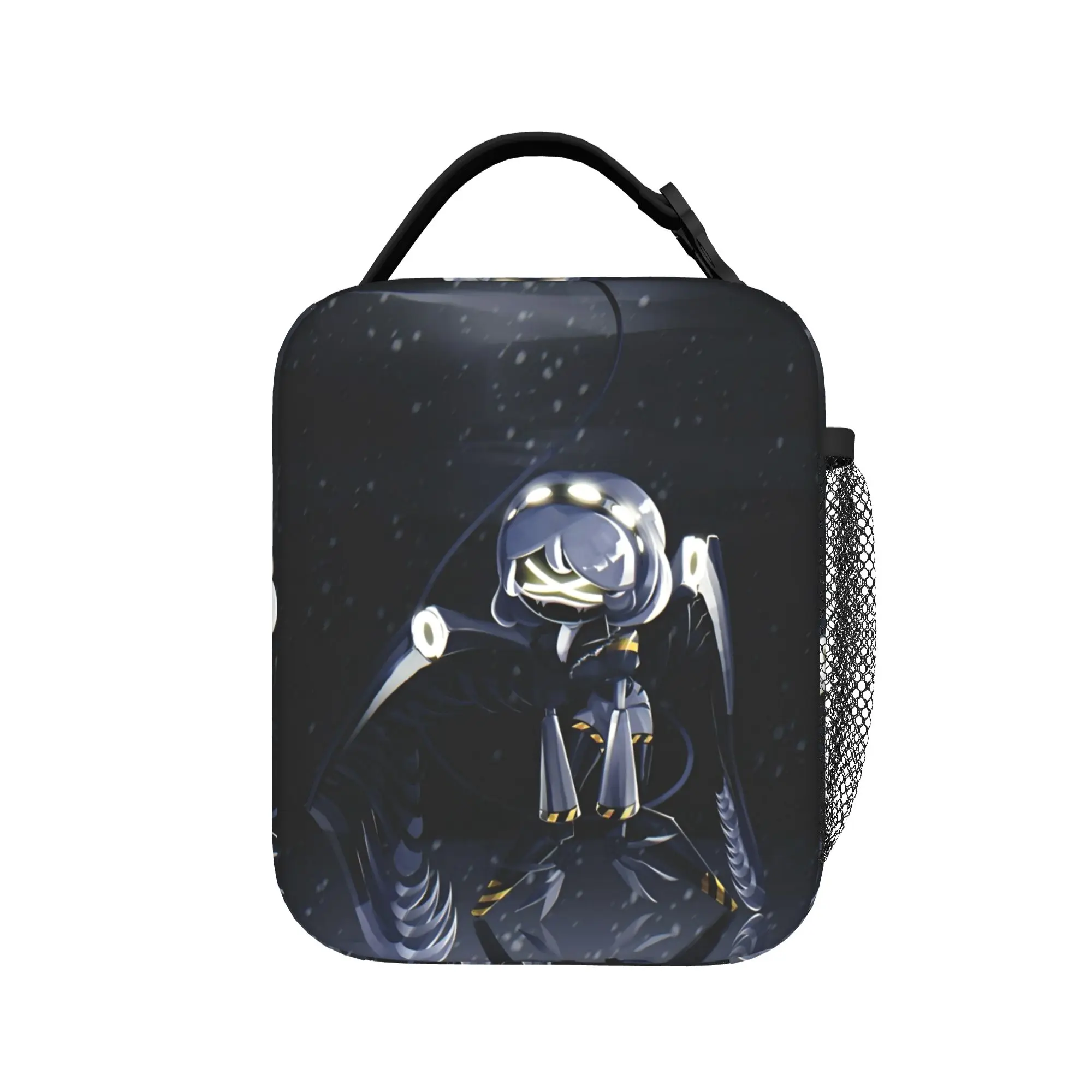 Murder Drones  Insulated Lunch Bag Cooler Bag Reusable,Meal Container Science Fiction High Capacity Tote Lunch Box Food Bag