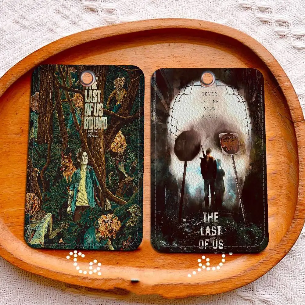 

Держатель для карт Hot Game The Last Of Us, подходит для банковских, деловых, рабочих карт, кредитных карт, удостоверений личности, бейджей, ключница