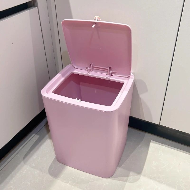 Bote de basura de cocina con tapa Patrick Star cesta de basura alta sala de estar hogar 2025 nuevo gran capacidad