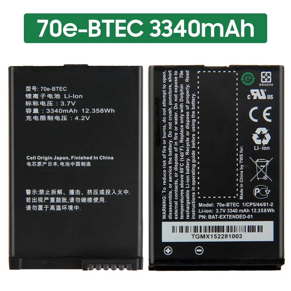 بطارية بديلة 70e-BTSC 70e-BTEC لهونيويل 60s دولفين 70e دولفين 75e بطارية أجهزة الكمبيوتر المحمولة المحمولة مع أدوات