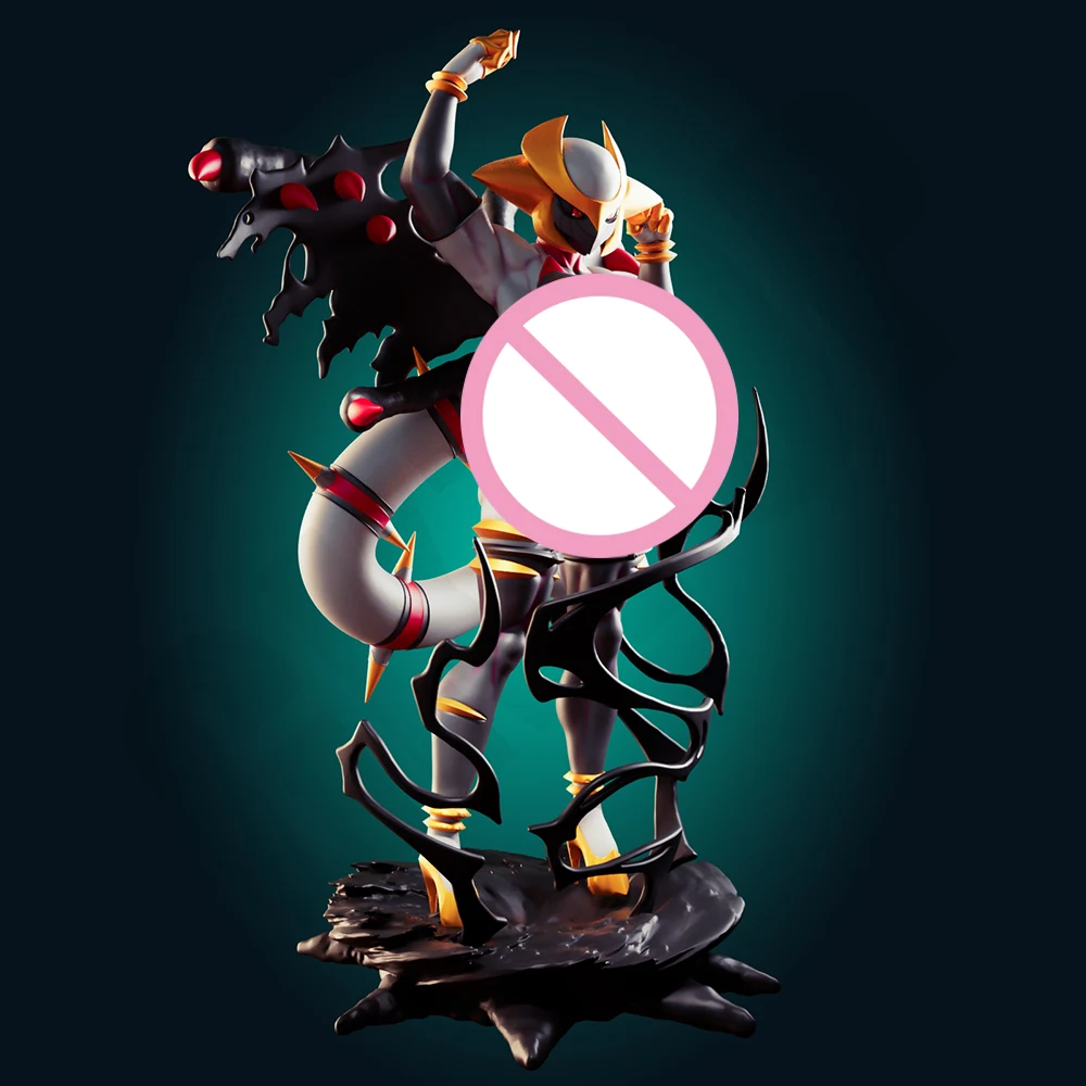 1:24 FUTA Offizier Rhu Ghost Dragon NSFW 3D-Druck Harz Spielzeug Kit Gk Unbemalte Figur Diy Unmontierte Statue Figuren Modell Spielzeug