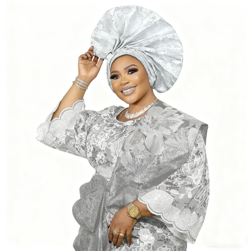 

Преувеличенный веерообразный головной убор с автогелем в форме алладии для женщин, повязки на голову в африканском стиле, повязки на голову для свадебной вечеринки, женские шапки-тюрбаны