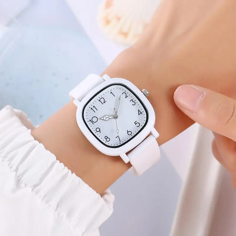 Fashion Women's Watch Silicone Strap Wristwatch Quartz Watches For Women Clock Ladies Watch Gift Reloj Mujer image 5