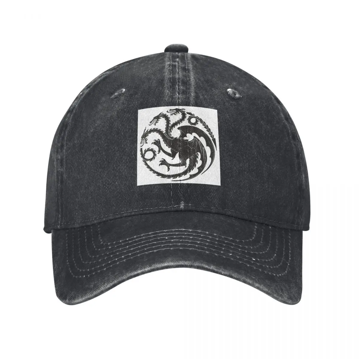 Game Of Thrones House Targaryen Baseball Caps Fashion Denim Hats Outdoor Adjustable Casquette Sports Baseball Cowboy Hat