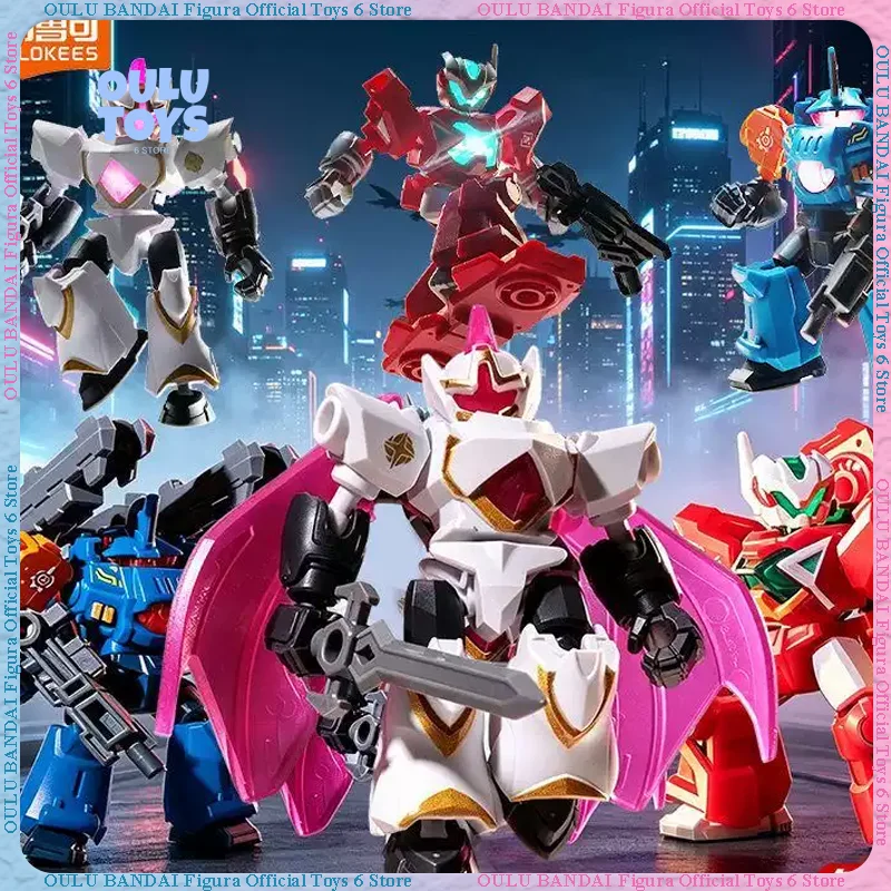 Blokees Star Assembly Edición Estelar Serie 1 Amanecer de la Luz Figura Articulada de Bloques de Construcción Caja Sorpresa Coleccionable para Otakus