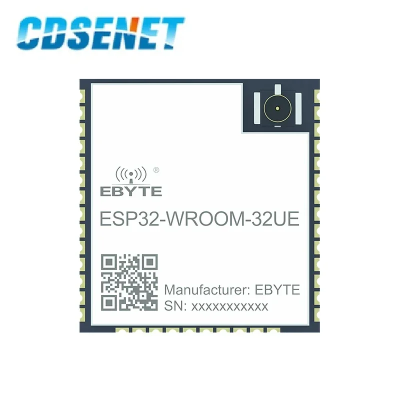 CDSENET ESP32 Dual Core Mcu 2.4G ESP32-D0WD-V3 WIFI WROOM WROVER ESP32-WROOM-32UE 20dbm Fern 400m IPEX Antenne For Smart Home