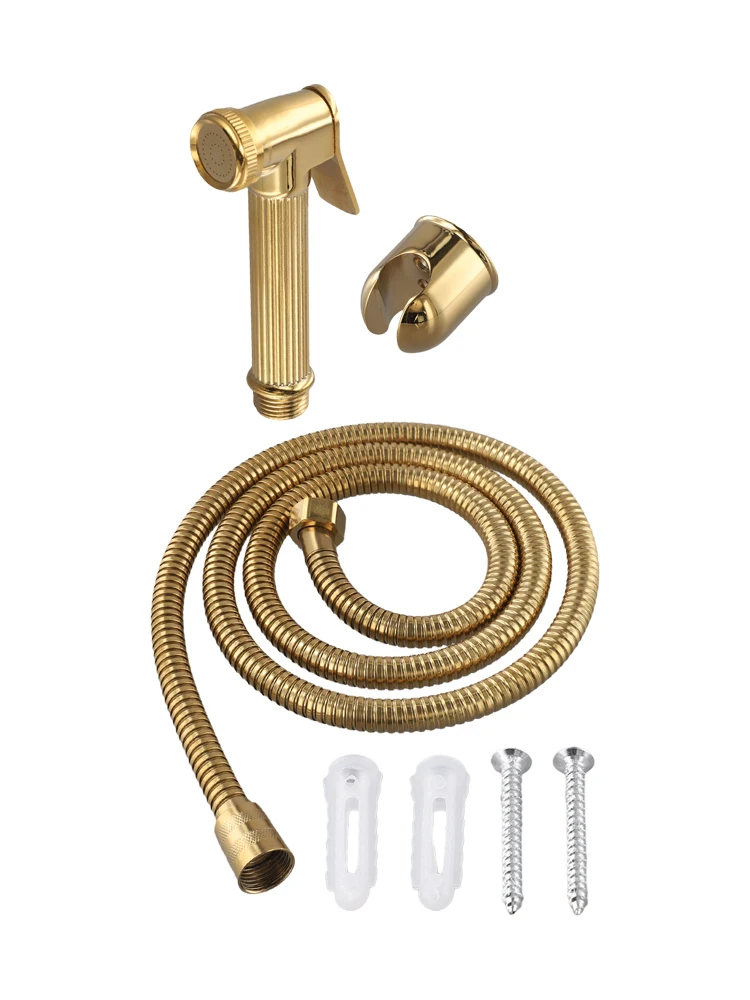 Home Bathroom Bathroom Shower Head Handheld Bidet Sprayer Bidet Handheld Bidet Premium Zinc Alloy Sleek Appearance