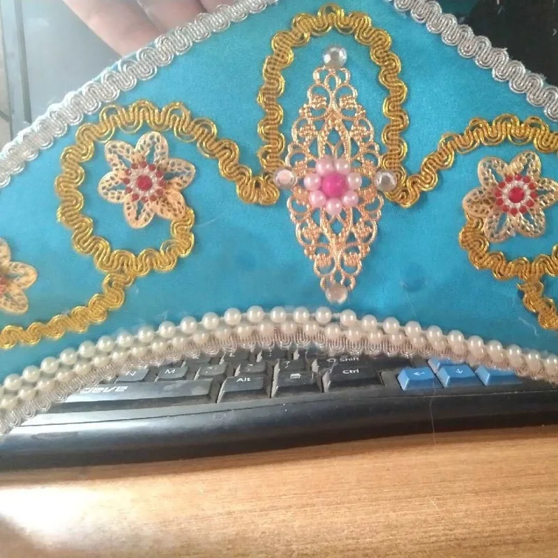 Russian New Ethnic Minority Headgear  Suit Ethnic Dance Clothing Children's Ethnic Jewelry