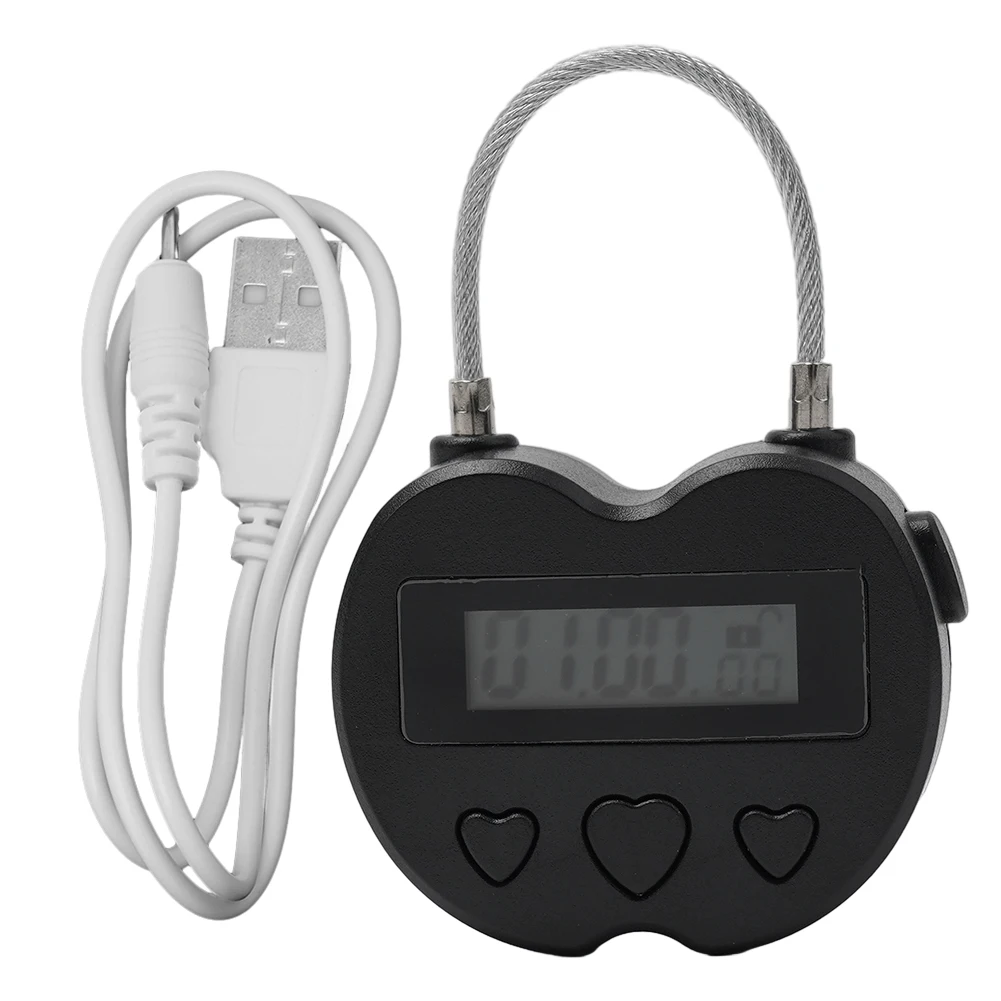 LCD Display Multifunctional Travel Electronic Timer, Reliable and Secure for Travelers, Lightweight and Easy to Carry