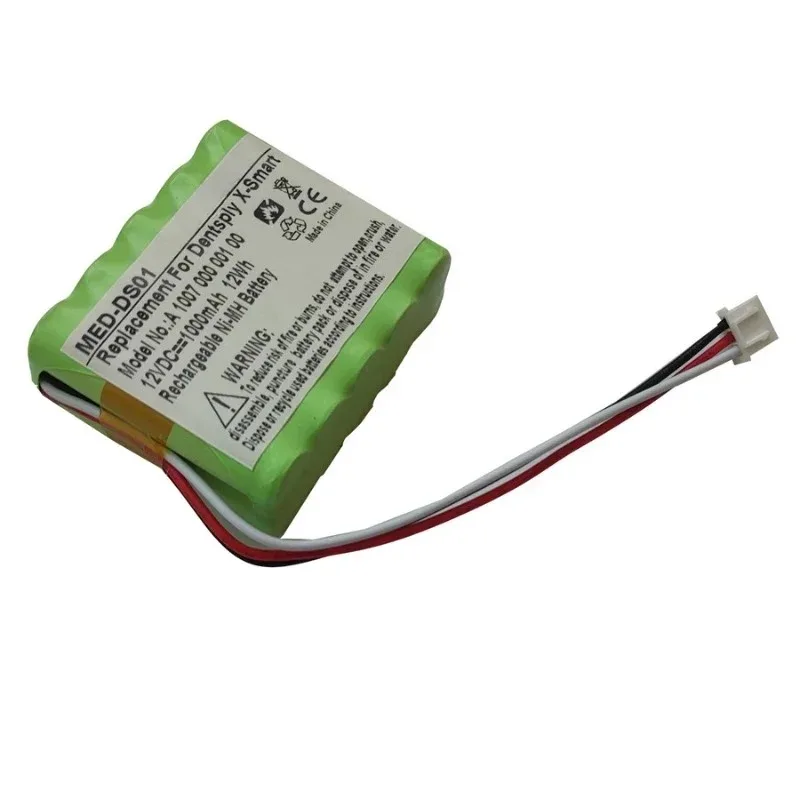 MED-DS01 12 V 1000 mAh medizinische Batterie A 1007 000 001 00 für Dentsply X-SMART Endodontie Motor Plus für Propex X-SMART