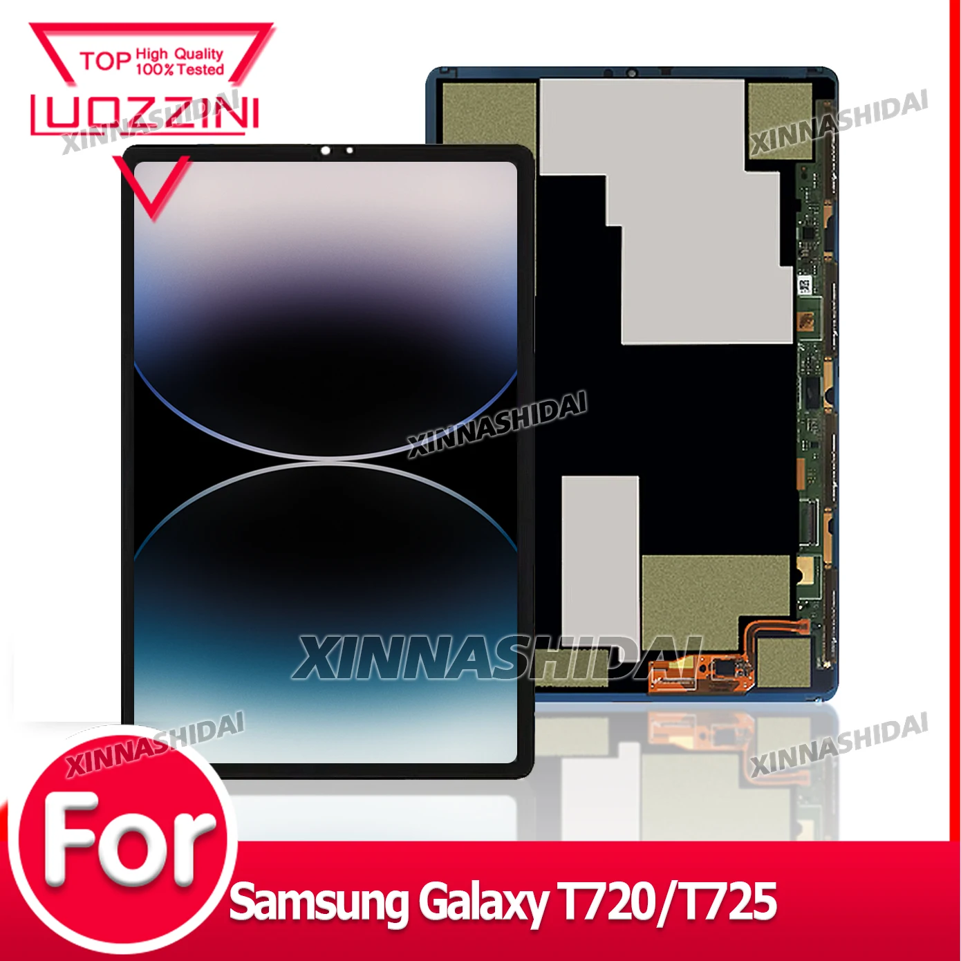 Super Quality For Samsung Galaxy Tab T720/T725 LCD Display Touch Screen Digitizer Assembly Replacement for T720/T725 LCD Parts