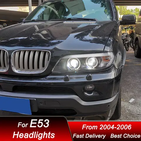 8 best sales bmw x5 e53 headlight - №1