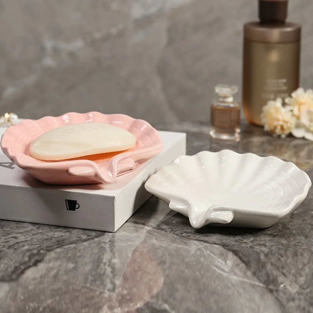 

Керамическая Коробка для мыла в виде раковины, самосливающаяся сушилка для мыла, подставка для мыла, держатель для мыла, кухонная сушилка для мыла