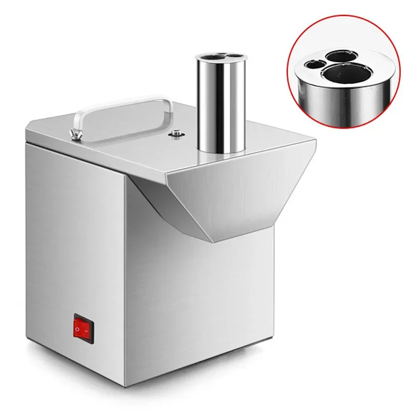 ماكينة تقطيع السجق الكهربائية الأوتوماتيكية ماكينة تقطيع الخضراوات التجارية ماكينة تقطيع السجق لحم الخنزير