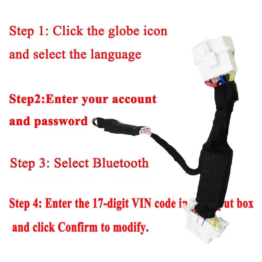 

OBD Simulator Frame Number Modification Reusable Car VIN Modification for All Car EOBD 17-Digit Repair Module Android Simulator