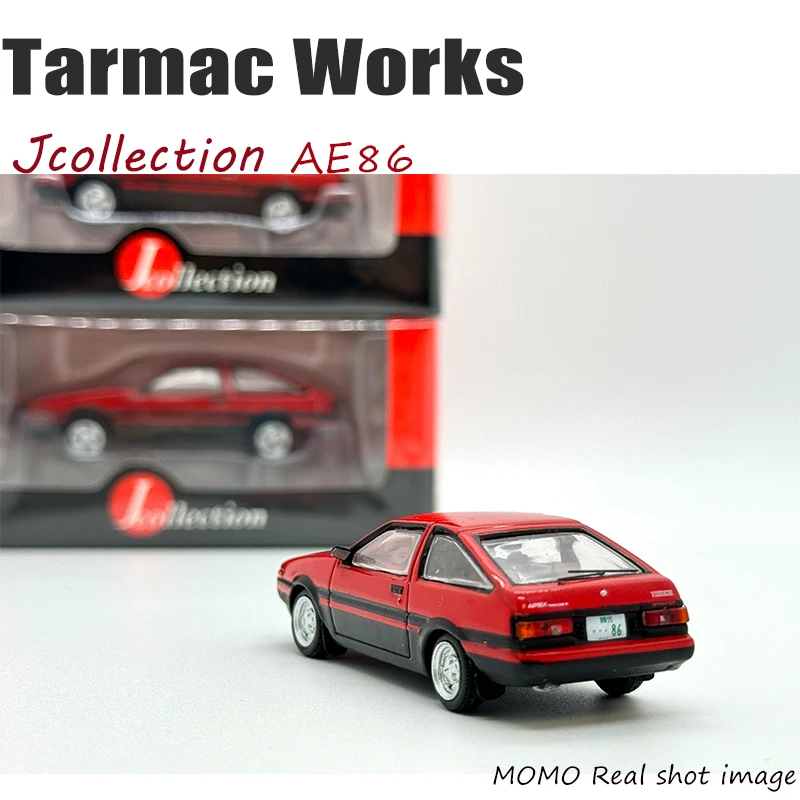 Tarmac Works 1:64 Sprinter Trueno AE86 Red Black  Gift