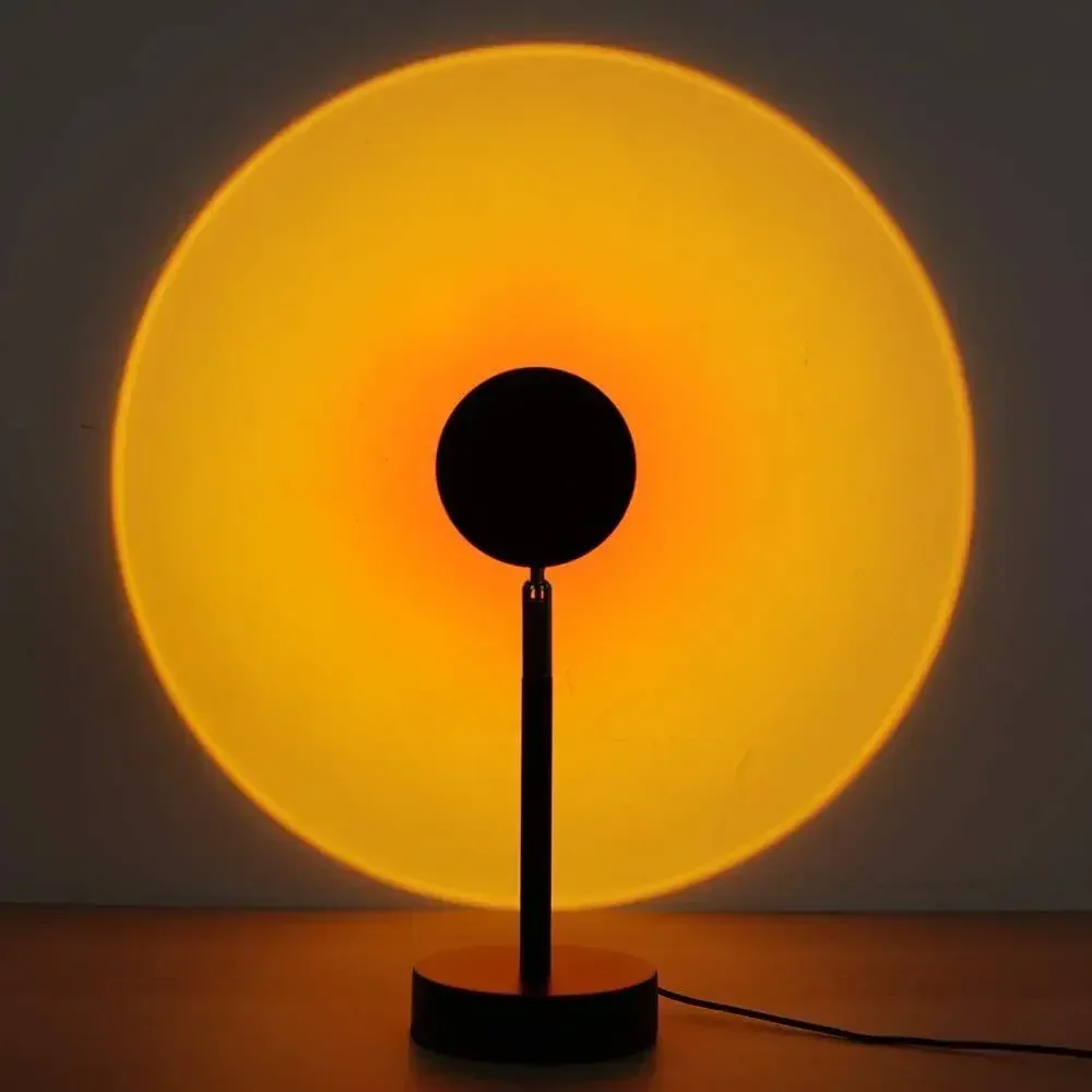 Netred Sunset Light Usb Charging Table Lamp Sun Does Not Fall Rainbow Projection Sunset Light Background Atmosphere Sunset Light