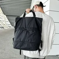 Women&Men Large Capacity Backpack Unisex Backpacks Nylon Waterproof Sports Bag Trend School Bags Portable Leisure Travel Handbag