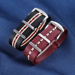 Premium Military Fabric Bracelet for Tudor Woven Nylon Watchband for Seiko SKX007 Sport Strap for Omega 007 20mm 22mm Universal