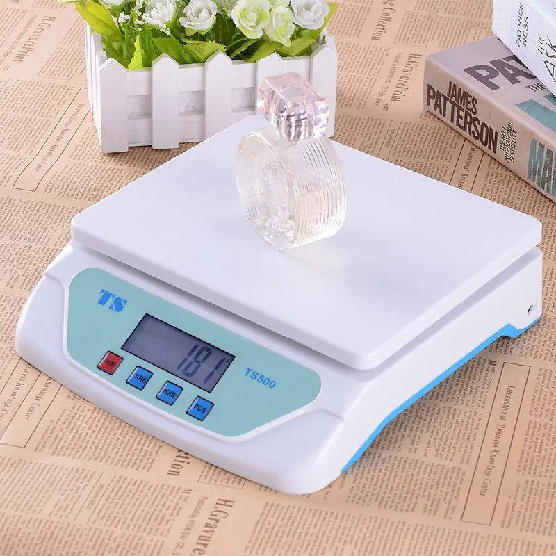 T50 30kg Electronic Scales Weighing Kitchen Scale LCD Gram Balance for Home Office Warehouse Laboratory Industry