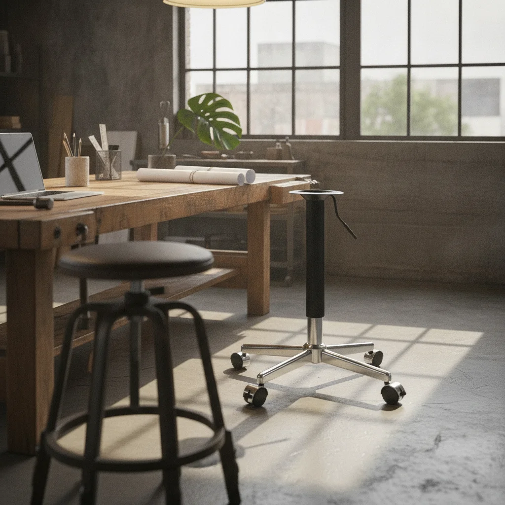 Mobile Desk Base Metal Caster Desk Base Mobile Workstation Ergonomic Office Furniture Easy to Clean