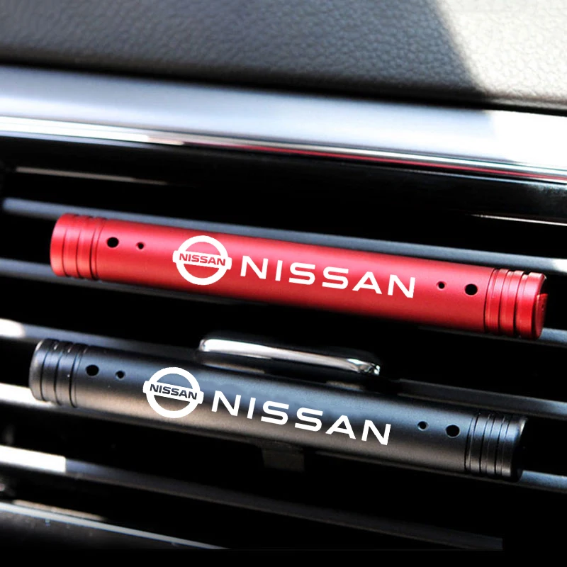 Aromatizador Metálico para Coche con Recambios para Nissan J10 X-Trail Qashqai Juke Leaf Micra NOTE Patrol Pulsar