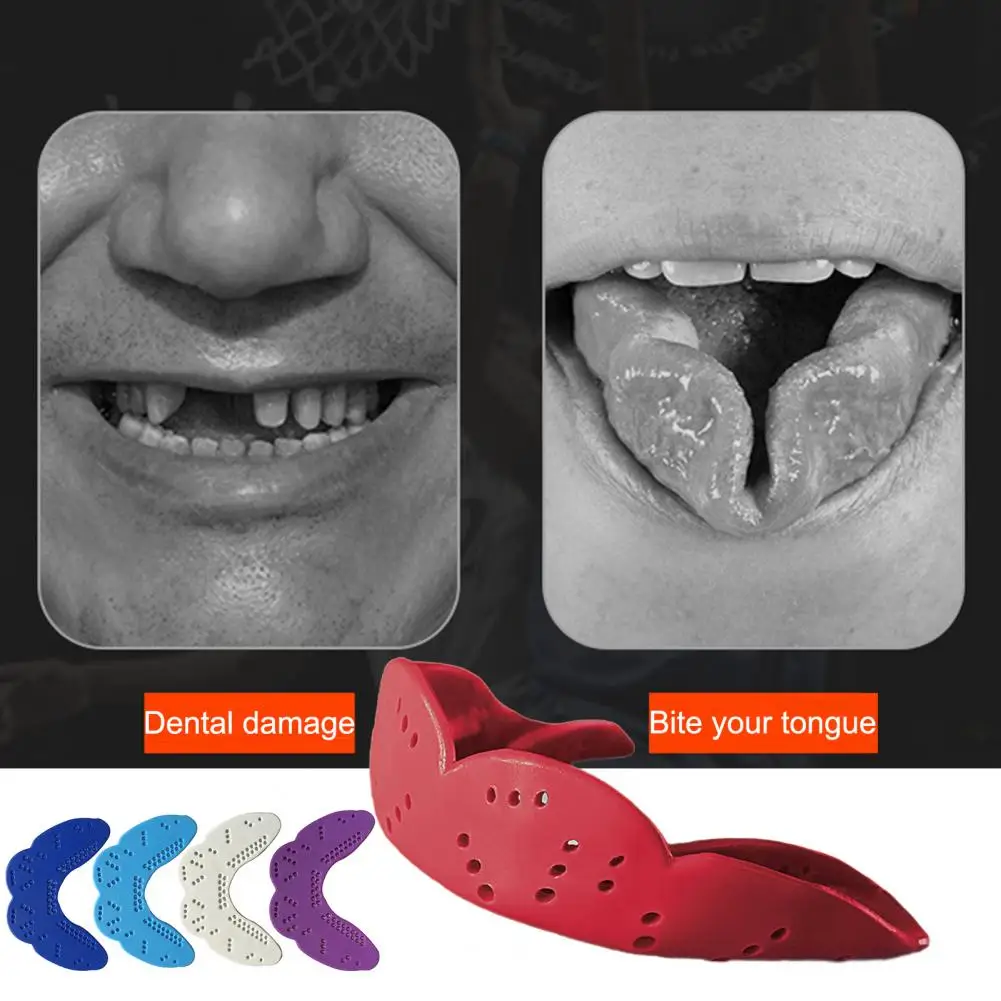 Butterfly Shape  Wear-resistant Combat Fighting Sports Mouthguard Lightweight Training Brace Ergonomic Design   Boxing Supplies