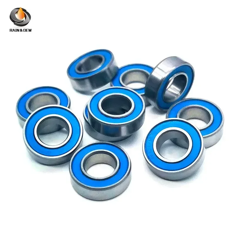 

MR74RS Bearing ABEC-7 (10PCS) 4*7*2.5 mm Miniature MR74-2RS Ball Bearings RS MR74 2RS With Blue Sealed L-740D