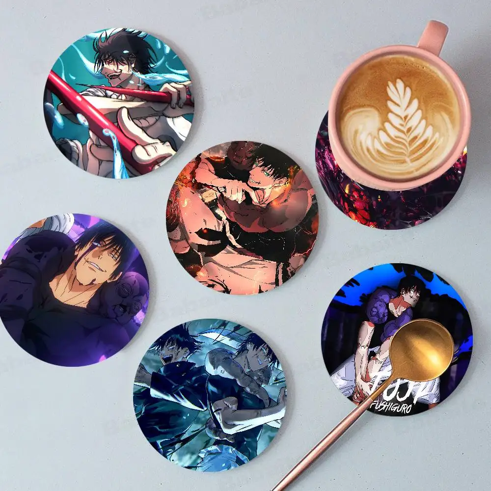 Kaisen Toji Anime Wooden Coaster Coffee Teacup Decoration Co
