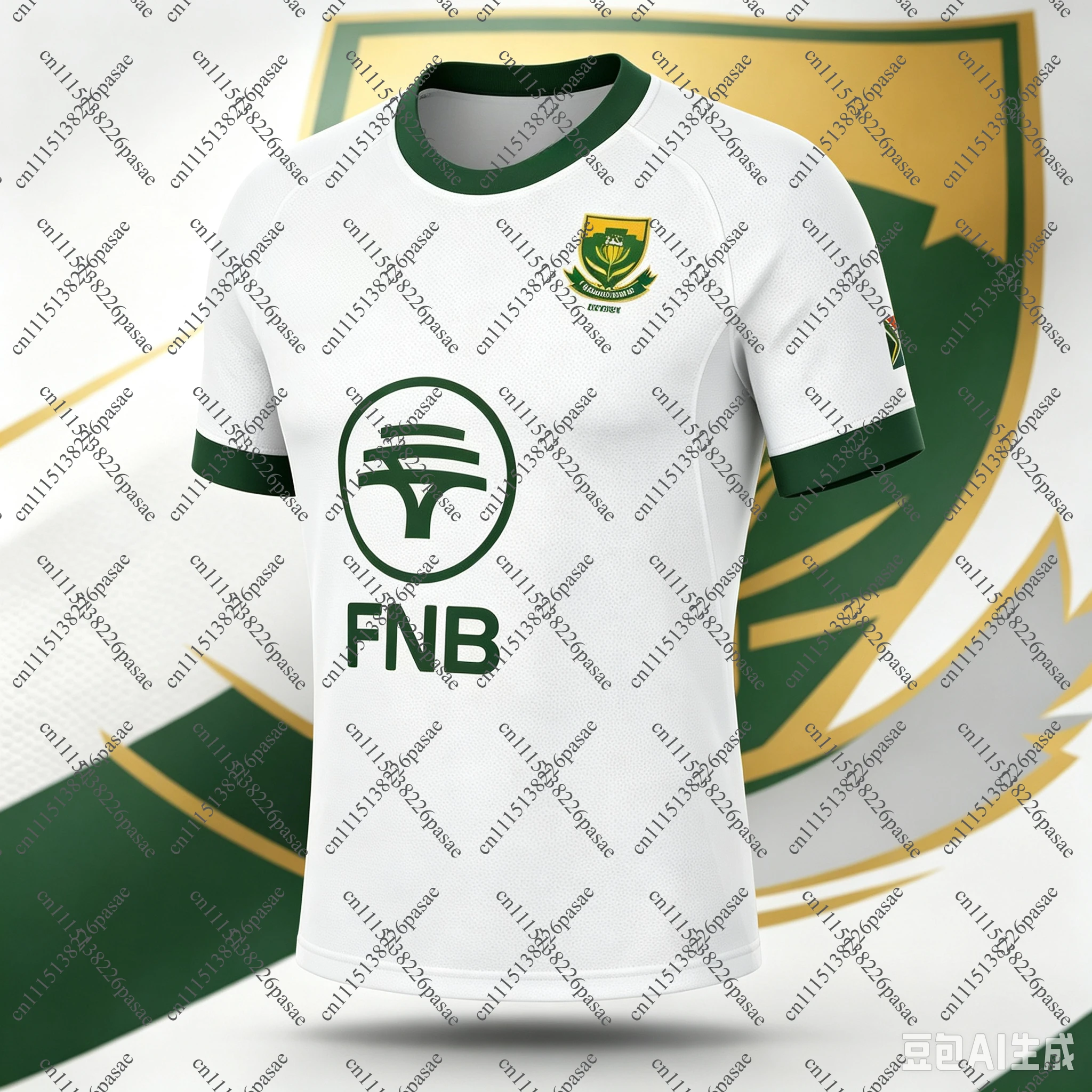2026 Summer Men's New South African Rugby Training Uniform Sport Quick-drying T-shirt Top FamilyMatching Breathable Sports Tops