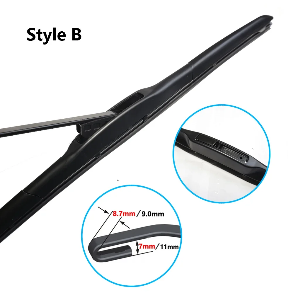 Car Front Wiper Blades For Volkswagen VW Gol 37 5X 5W 1994~2015 Pointer Cleaning Windshield Windscreen Brushes Accessories 2010