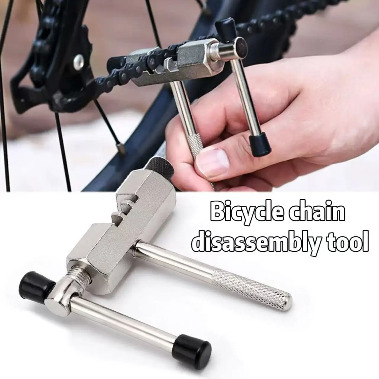 

Chain Breaker Bicycle Chain Breaker Splitter Tool Metal Bike Chains Remover For Repair Bicycle Cycling Chain Pin Splitter Remove