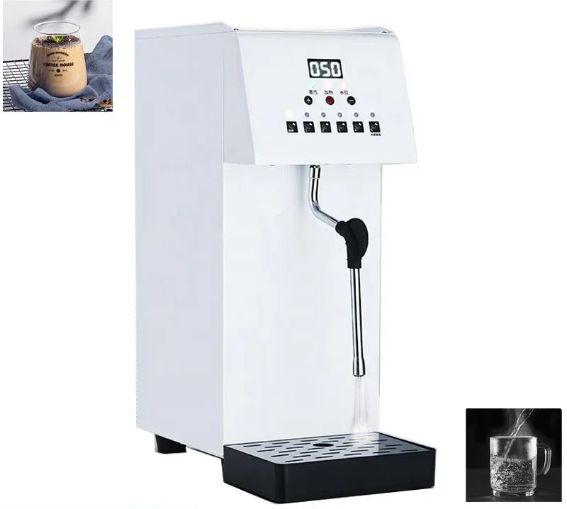 Stainless Steel Milk Bubble Steamer Professional 5L Boiler Mini Milk Frother Commercial Milk Foamer For Coffee Shop Equipment