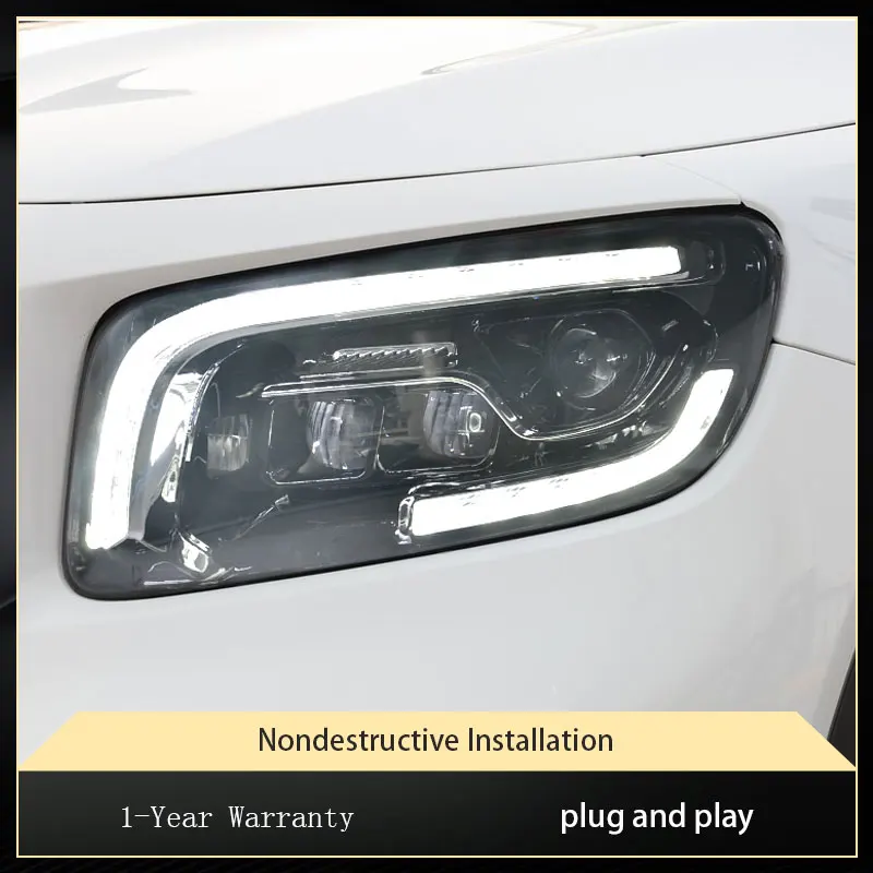 Car Lights For Benz GLB200 GLB300 W247 Headlight 2020 2021 2022 Full LED Highlight DRL Front Signal Lamp Accessories