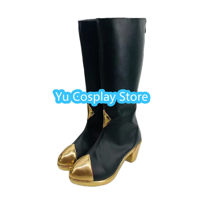 Yu コスプレストア 子供用 明るい季節のロールプレイングシューズ 男性と女性用 PU ハロウィン カーニバル パーティー クリスマス小道具