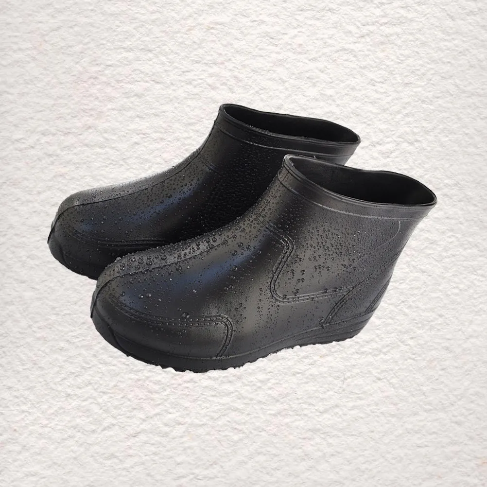 1-par-de-botas-antideslizantes-resistentes-a-Acidos-y-Alcalis-de-cana-baja-talla-44-con-tacon-grueso-y-estable
