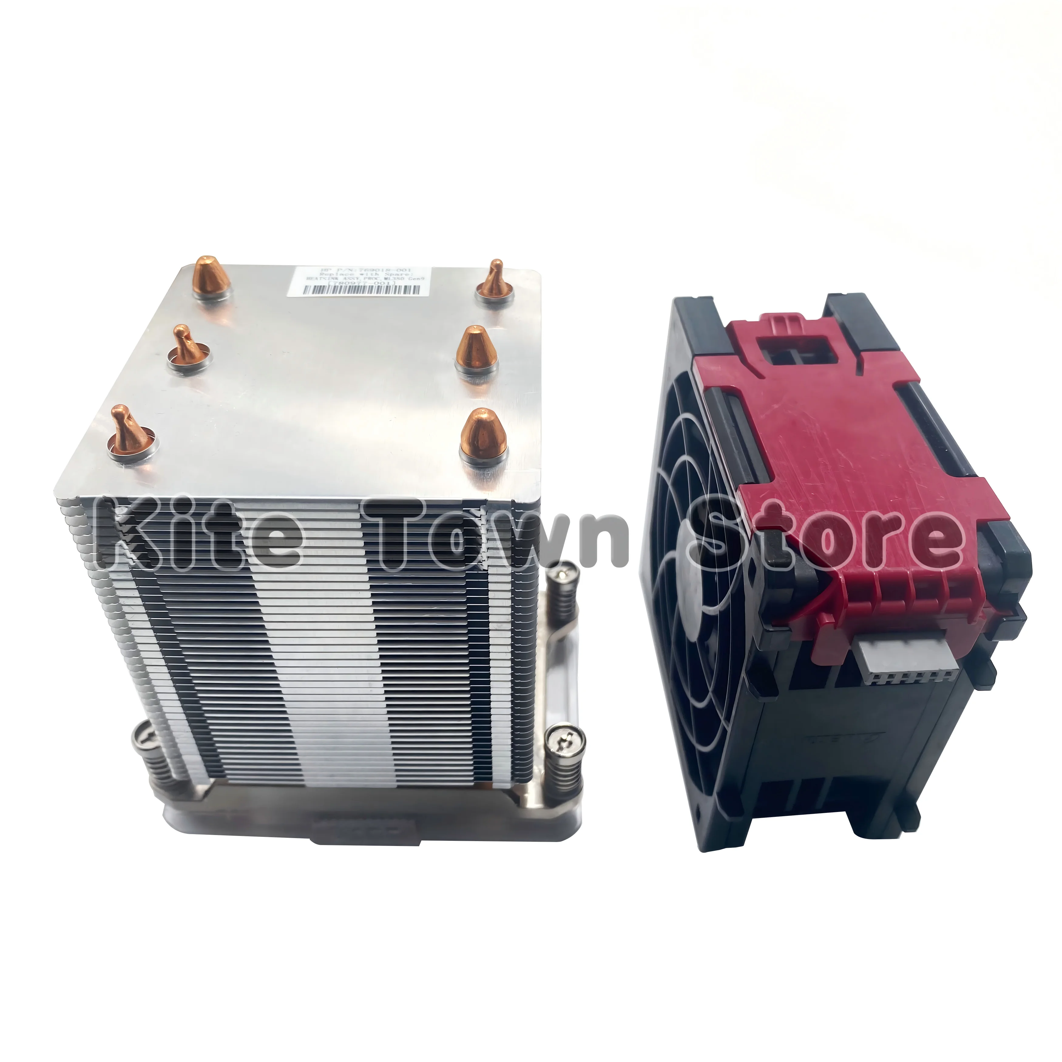 Refurbished Fan and New Heatsink for HP ML350 G9 Gen9 780977-001 769018-001 780976-001 768954-001