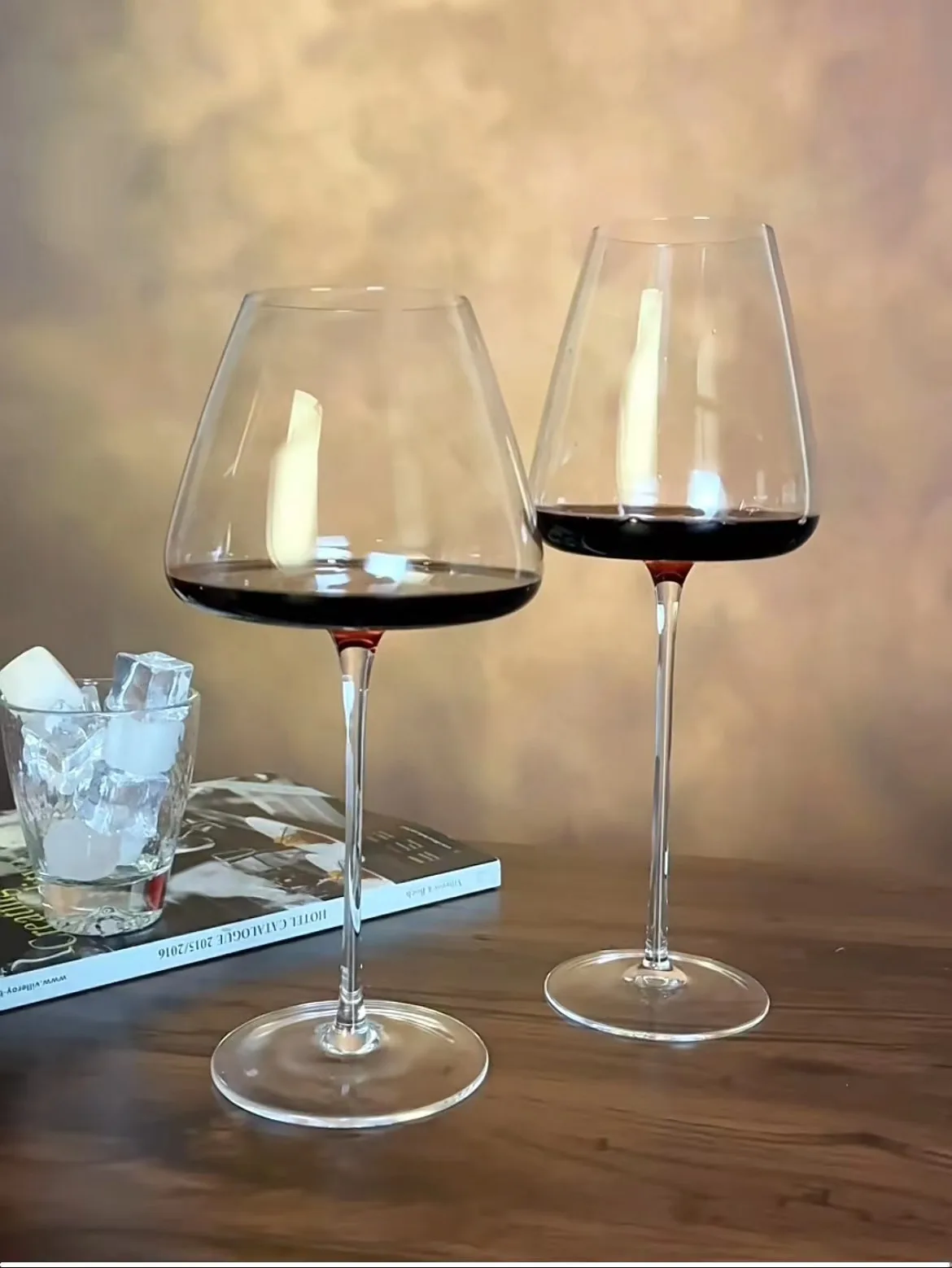 720ml Large European Wine Glasses Burgundy Clear Red Wine Glasses High Value Crystal Glass Grape Champagne Glasses High Capacity