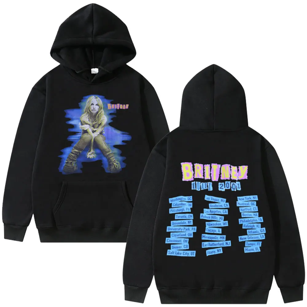 

Singer Britney Spears Make America Great Again Graphic Hoodie Men Women Fashion Hip Hop Oversized Hooded Sweatshirt Streetwear