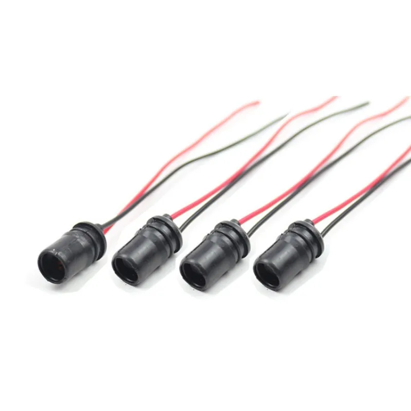 

10pcs T10 W5W Car Wedge Light Bulb Socket Connector Holder Extension LED Lamp Bulb Base Holder Socket Wedge Base Light Bulb Plug