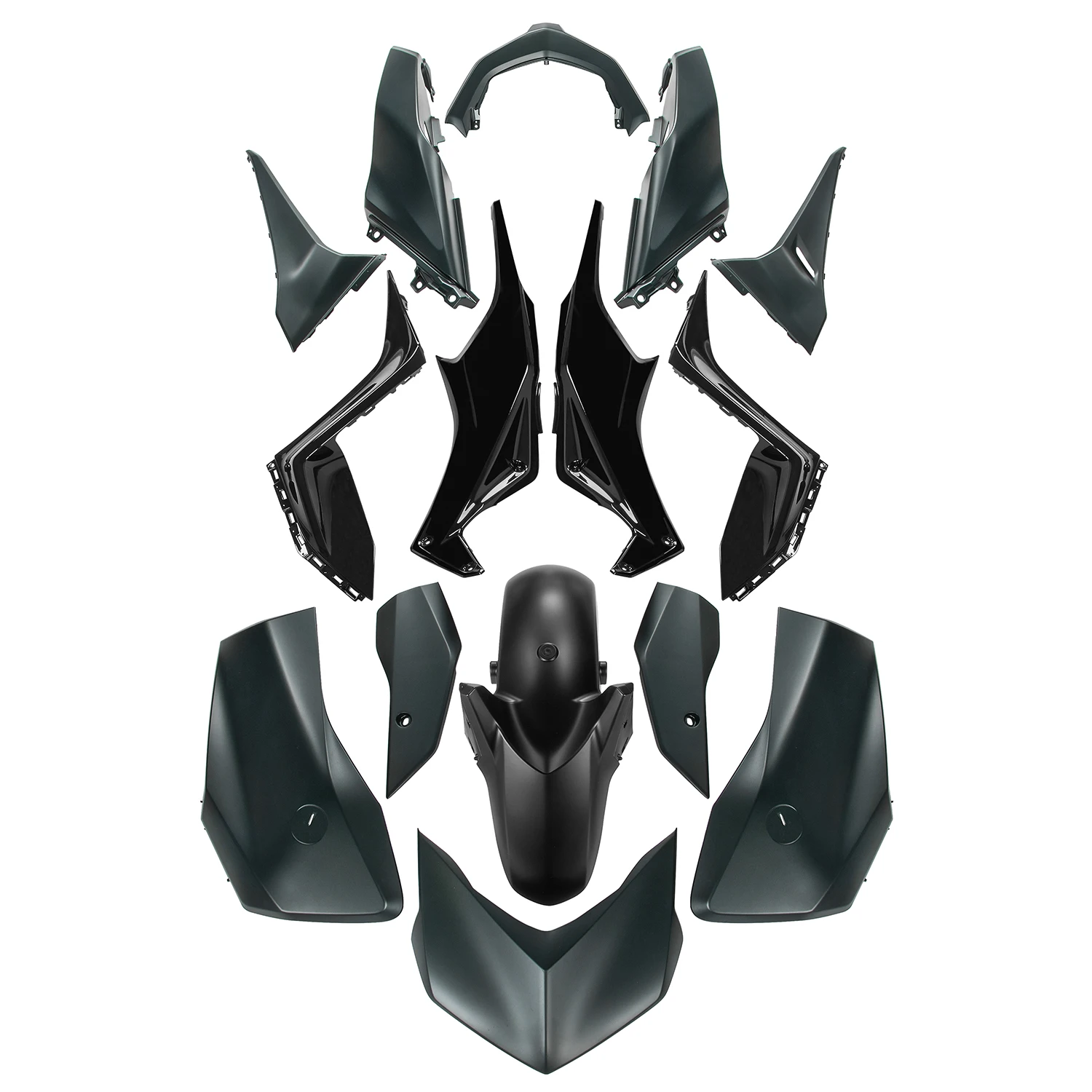 لياماها X-MAX XMAX X MAX 125 250 300 دراجة نارية الهدايا المجمعة الكاملة غطاء حقن هيكل السيارة القلنسوة لوحة ABS البلاستيك 2023-2024