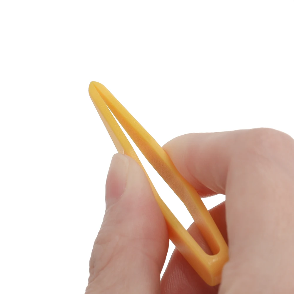 10Pcs/Lot Candy Color Plastic-assisted Fork Tweezers Stickers DIY Tool for Beaded Jewelry Accessories Making