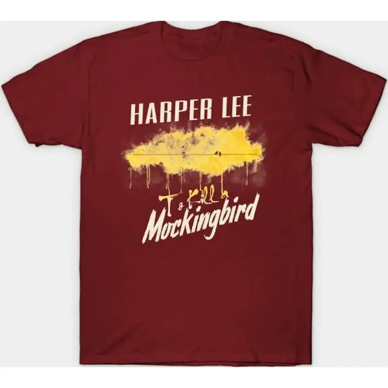 لقتل الطائر المحاكي هاربر لي تي شيرت جريجوري بيك أتيكوس ماري بادام الكشفية