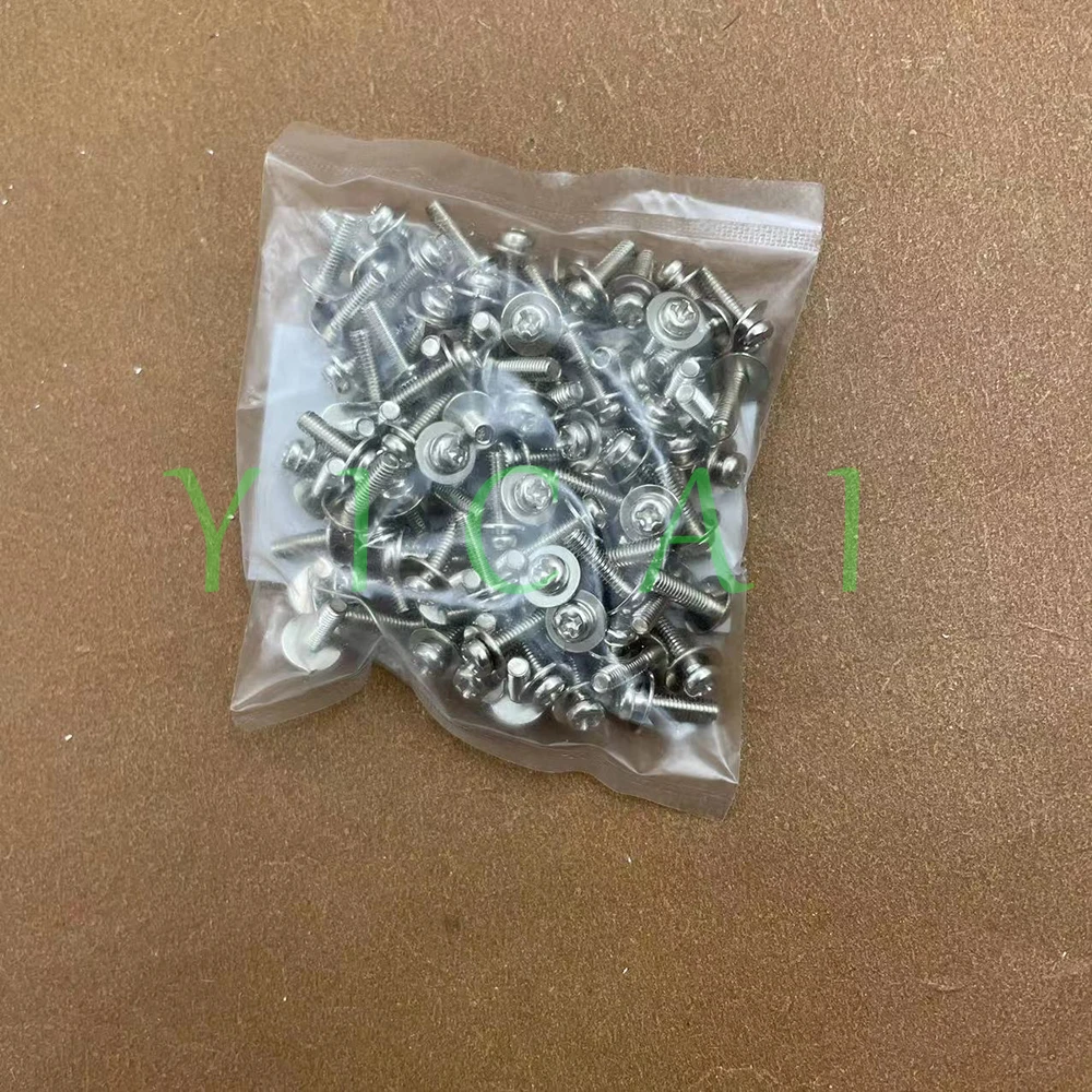 100PCS gasket screw M2.3 * 8 Roland inkjet printer print head DX7 SG-300 540 VG 540 640 Roland dx4 dx7 printhead screw