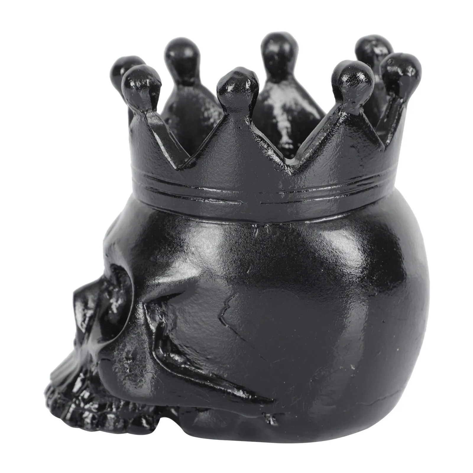 

1Pcs Skull Modeling Stand Creative Resin Craft Exquisite Decorative Candleholder Home Restaurant Haunted House Scene