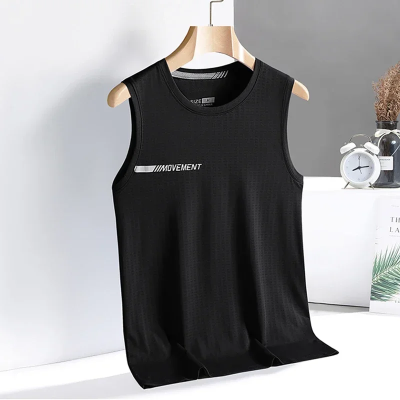 Heren Gym Top Kort Vest Heren Sweatshirt Singlet Ondershirt Running Tops voor Heren Tees Compressieshirt Fitness Sport Marathon